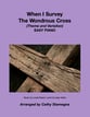 When I Survey The Wondrous Cross (Theme and Variation for EASY PIANO) piano sheet music cover